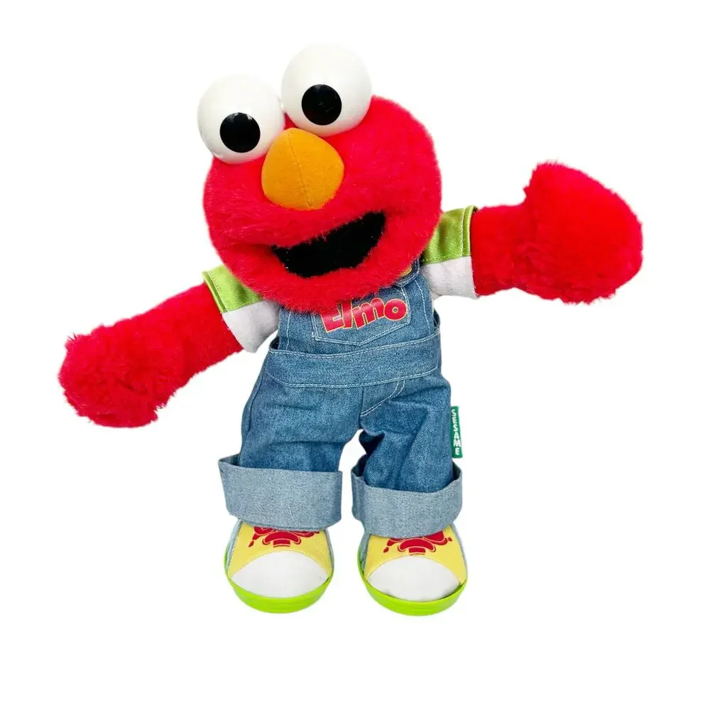 Vintage Fisher Price Sesame Street Lets Pretend Elmo Talking Plush